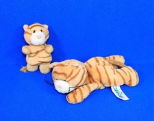 2x NICI Katze Kater Cats braun