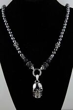  Herren Biker kette Rosenkranz