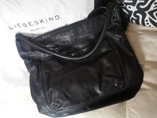 Liebeskind Berlin Hobo Bag Modell 'Ever' Leder Schwarz NEU mit Etikett TOP