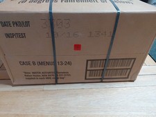 MRE U.S. Military Ready to Eat