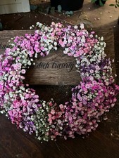 Bunter Schleierkraut Kranz |