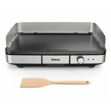 Tefal Elektrogrill Maxi Plancha XXL 2300W Antihaft Edelstahl 47x33cm