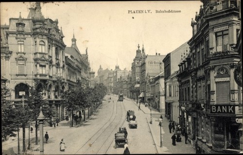 Plauen vogtland - ak, im