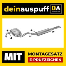 Auspuffanlage für VW Vento 1.9 SDI 1.9 TDI Auspuff E182