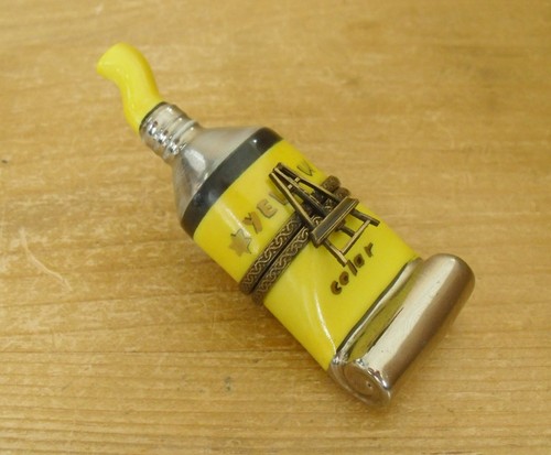 Limoges tube gelbe - limoges,