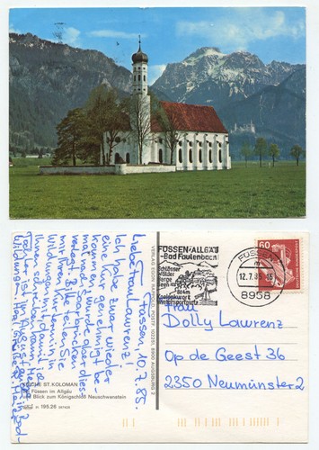 19287 kirche koloman bei - st.,