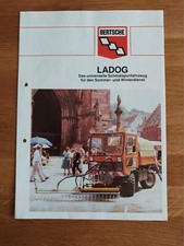 Bertsche Ladog Schmalspurfahrzeug G129 - PROSPEKT (70iger)