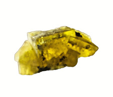 Fluorit gelb zonar  von Bergmännisch Glück von Frohnau im  Erzgebirge Sachsen