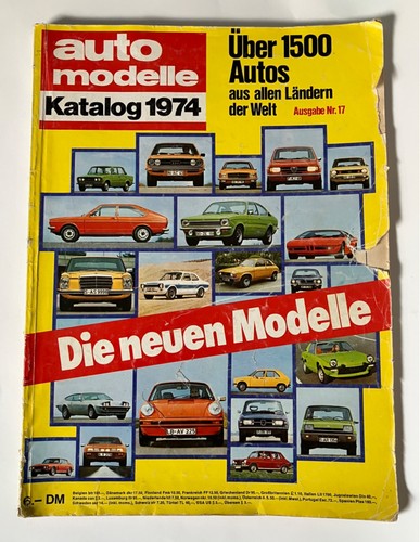 Auto katalog 1974 - nr., 38