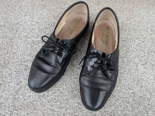 Halbschuhe Damen Schwarz Made in Italy Größe 40