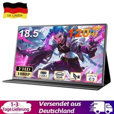 18,5 Zoll Portable Monitor 120Hz Tragbarer Monitore FHD 1920*1080 IPS für Mobile