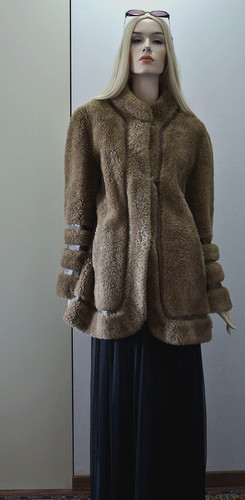 Pelzmantel lammfellmantel - pelzmantel,