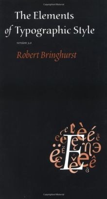 The elements typographic - of,