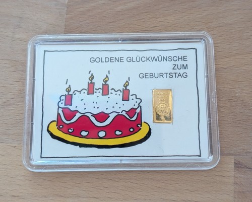 1gr 999 gold geschenk - 1gr., "