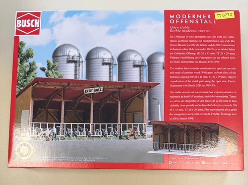 Busch 8773 moderner offenstall - 8773,