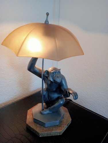 Singe parapluie - le, (