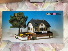 Kibri H0 8197 - Brauerei Gaststätte mit Biergarten - Ungebaut - komplett .