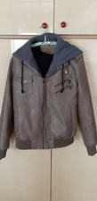 Herren Lederjacke (Imitat) neu