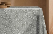 PVC Tischdecke Eloa grau