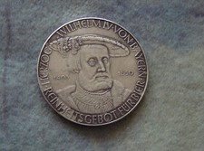 Medaille. Herzog Wilhelm von