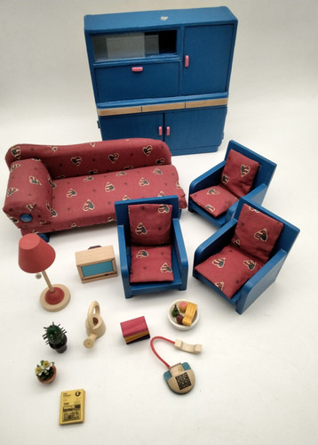 Puppenhaus wohnzimmer möbel - puppenhaus,