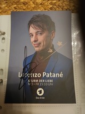 Lorenzo Patane Sturm der Liebe Autogrammkarte orginal handsigniert