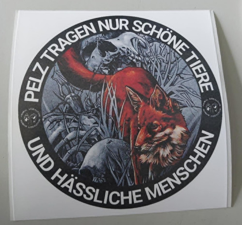 Pelz tragen nur schöne