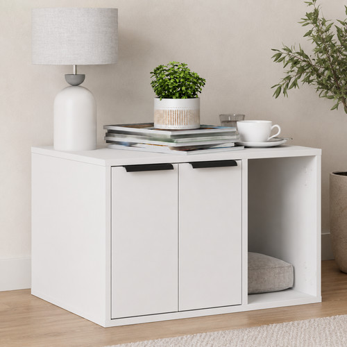 Katzenklo schrank weiß - schrank,