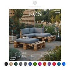 Gartenmöbel Outdoor Kissen Ersatz Palette oder Rattan Sitzgruppe Kosipad