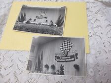 1956 Echtphoto  2x W. BARTH Dresden N.  : Internationales SCHACHTURNIER : Schach