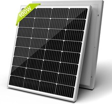 100W Monokristallin Solarmodul Photovoltaik PV 12V Mono Solarpanel 100 Watt DE