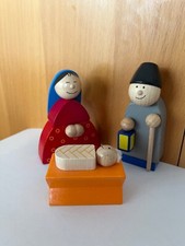 HABA Maria, Josef, Kind zur Krippe, Weihnachtskrippe