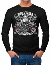 Herren Longsleeve Biker Lucky