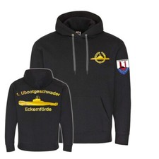 Hoodie 1 Ubootgeschwader Eckernförde U-Boot Bundes-Marine Bundeswehr #24330