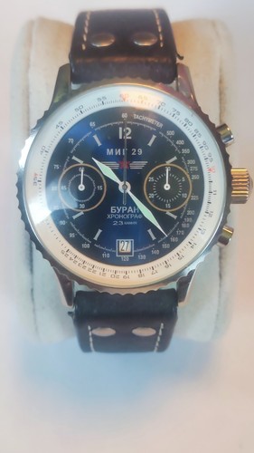 Poljot buran chronograph pilot - poljot,