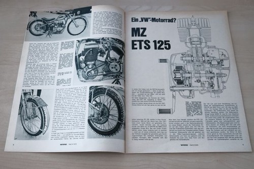 Motorrad 1970 ets 125 - motorrad, 05/1970