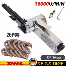 10mm Druckluft Bandschleifer Fingerschleifer Schleifbänder Druckluftschleifer~