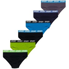 6 Jungen Slips Baumwolle SPORT Unterhosen Unterwäsche Slip Shorts Basics