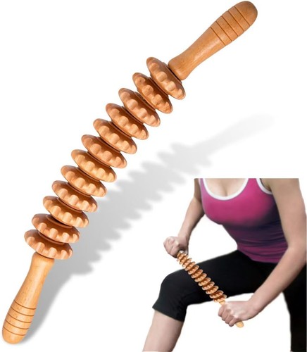 Massageroller holz faszienstab - massageroller,