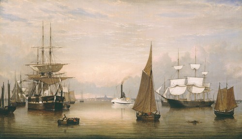 Boston harbor fitz hugh lane - boston,
