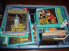 140 x John Sinclair Romanhefte - gemischte Auflagen