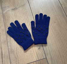 H&M Handschuhe blau unisize