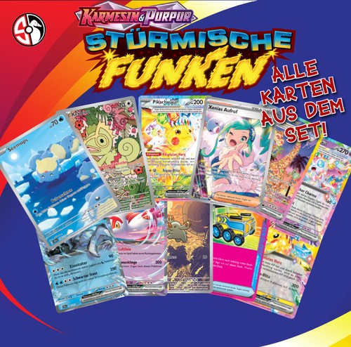 Pokemon karten stürmische - karten,
