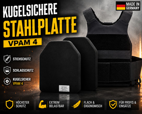 Set körperschutzplatten mit - 2,