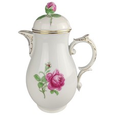 Kaffeekanne 1,05 L Fürstenberg Alt Rote Rose 02171