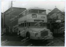 Foto DDR Doppeldecker Autobus