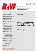 Die Kündigung im Arbeitsrecht