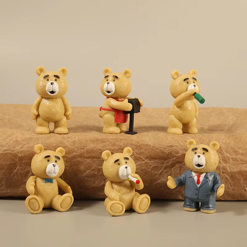 Set ted figuren teddybär - figuren,