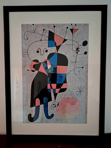 Joan miró kunstdruck - joan,