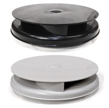 ULTRAFLOW windgetriebener Van Dachlüftung Spinnventilator Low Profile Drehbarer LKW Luft